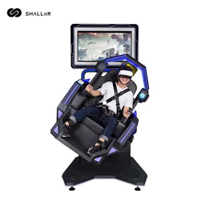 China Amusement Park Metal Rides VR Shooting Simulator Video Game Machines for sale