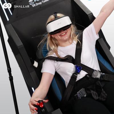 Cina Metal Amusement Park Virtual Reality 360 Interactive View Game 9d Vr 360 Flight Simulator Motion Rotating Chair in vendita