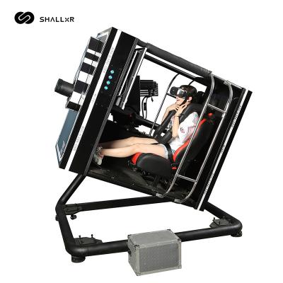 China Metal Shallxr 9d Vr Experience A New 720 Degree Flight Simulator Game Machine for sale