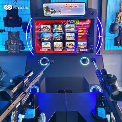 Chine Metal Shallxr Vr Theme Park 4 Player Virtual Reality Gun Game Machine 9d AR Shooting Game Equipment à vendre