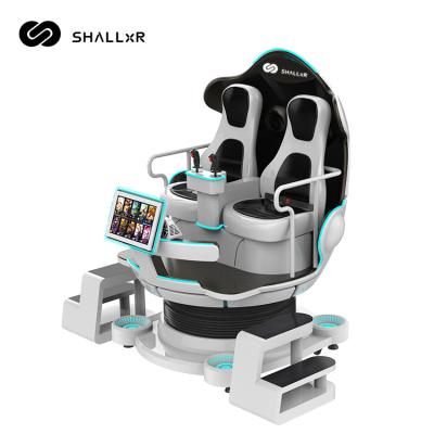 China Metal Shallxr Factory Price 9d Virtual Reality Vr Egg Chair Cinema Simulator Game Equipment for sale