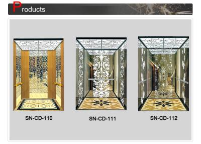 China Elevator Cabin Stainless Steel Panel Decoration For Residential Buildings for sale