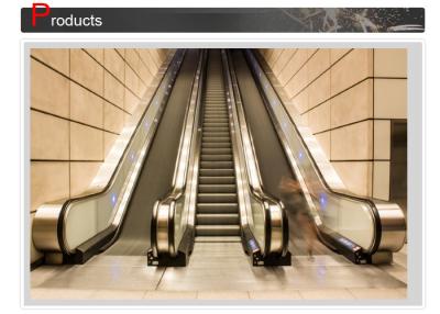 Chine Escalator commercial d'escalator d'ascenseur de capacité élevée avec la hausse verticale jusqu'aux 10m à vendre