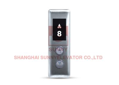 China Hairline / Mirror / Stainless Steel Elevator Cop Lop / Elevator Spare Parts for sale