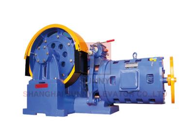 China DC110V 1.1A AC2 Geared Traction Machine With Elevator Component for sale