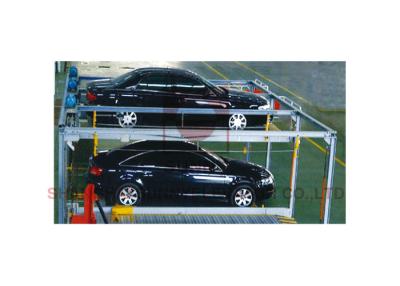 China Heavy Duty Car Lift Systems Vertical Horizonal Parking System With Steel Structure for sale