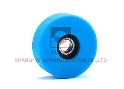 China Aluminium Elevator Spare Parts PU Escalator Step Roller Passenger Lift for sale