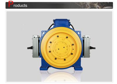 China Small Home Elevator Gearless Traction Machine / Lift Spare Parts for sale