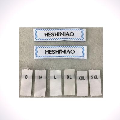 China Washable Custom Clothing Tagger Automated Apparel Labels High Quality Garment For Own Logo Woven Label for sale