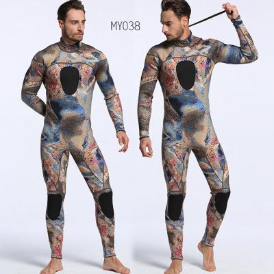 China Adult 3mm SCR Neoprene Full MM Scuba Diving Suits Spearfishing Surfing Wetsuit for sale