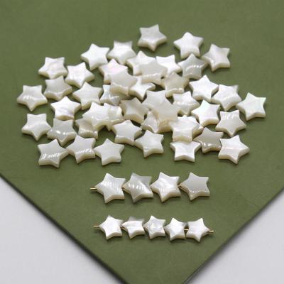 China Color Play Or Fire Star Shape Natural Shell 6mm 8mm Mother Of Pearl Star Bead For DIY Jewelry for sale