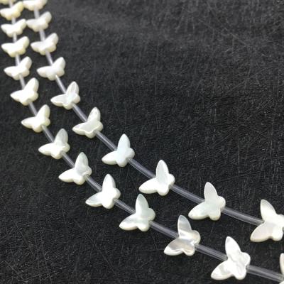 China Jewelry Making Full Shell Butterfly Strand Drilled Pearly Bead for sale