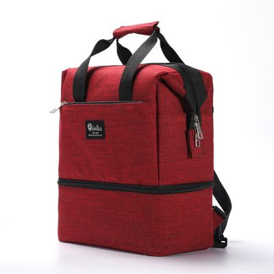 China Large Capacity Insulated Lunch Bag Cooler Bag Universal Food Insulated Thermal Bag For Picnic Camping Hiking for sale