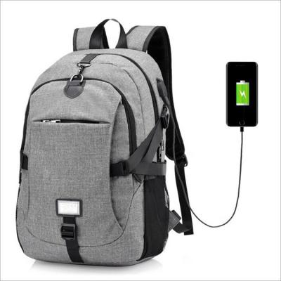 China With USB Chinese Manufacturer Laptop Waterproof Black Backpack For Travel for sale