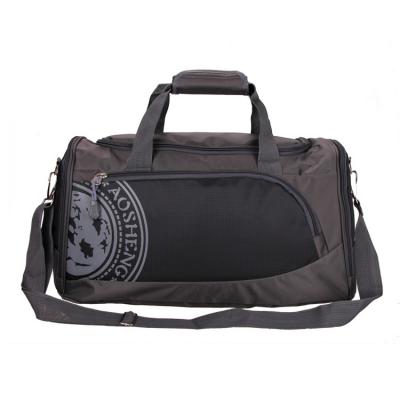 China Polyester Women And Men Travel Sports Duffel Bag With Shoes Compartment for sale