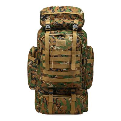 China Fast Delivery Waterproof Large Capacity Hiking Rucksack Travel Bag Outdoor Camping Waterproof Military Backpack for sale