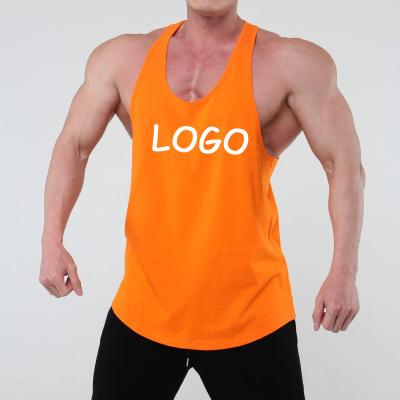 China Plus Size M-3XL Men Bodybuilding Tank Tops Gym Workout Fitness Cotton Sleeveless Shirt Running Clothes Stringer Singlet for sale