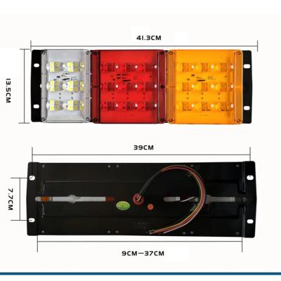 China High Quality Stop Tail Light Outdoor Mount Led Universal Tail Light Truck Light 24V Dustproof Led Truck Light With Lower Price for sale