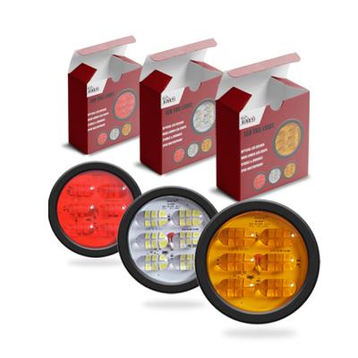 China Shockproof Led Stop Tail Light Outdoor Truck Lights Ip67 Waterproof Solar Beacon Lights For Trucks 24V Output 24V Led Lights For Trucks for sale