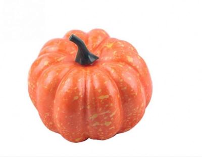 China Foam Mini Halloween Orange Pumpkin Pumpkin Decoration New festival decoration simulation small for sale