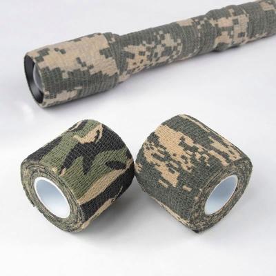 China 5cmx4.5m Army Camouflage Tool Camouflage Tape Wrap Durable Outdoor Hunting Shooting Accessories 785 for sale