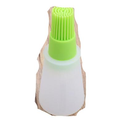 China Sale Silicone Oil Bottle Brush Honey Brushes Easily Cleaned Hot Cooking Liquid BBQ Tool Basting Pancake Kitchen Accessories for sale