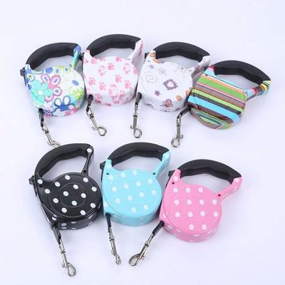 China DETACHED Pet Supplies Automatic Retractable Dog Collar Leash Harness Puppy Patrol Rope Walking Cat Traction Pet Products for sale