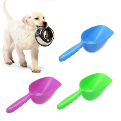 China Viable Plastic Pet Food Shovel Dog Puppy Cat Rabbit Plastic Pet Food Scoop Pet Supplies for sale