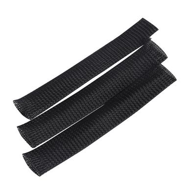 China Good Quality Braided Zipper Tubing Loom Wire Protector Corrosion Resistance Sleeve Flexible Cable Sleeving for sale