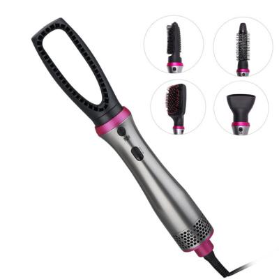 China Waterproof 5 in 1 One Step Hair Straightener Curler Styler Comb Hair Dryer Brush for Women for sale