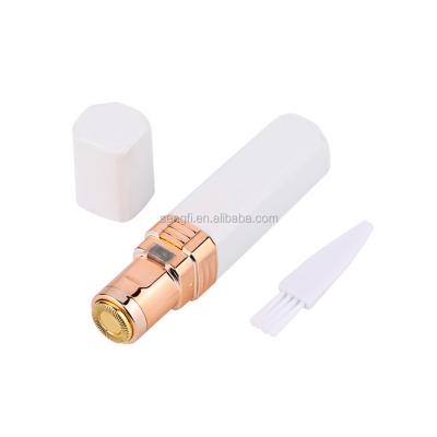 China Mini Painless New 18K Gold Portable Mini Electric Facial Epilator Painless Women Face Hair Remover for sale