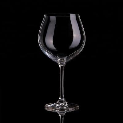 China New classic/postmodern high quality crystal giant wine glass for sale