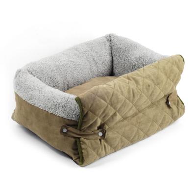 China Clamshell Pet Bed Pet Sofa Cushion Breathable Mattress Small And Medium Foldable Cat Kennel Dog Kennel Autumn And Winter Warmth for sale