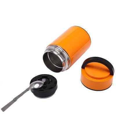 China PORTABLE Custom Double Wall 316 Stainless Steel Vacuum Insulated Thermos Lunch Box To Keep Warm To Keep The Cold Cool for sale