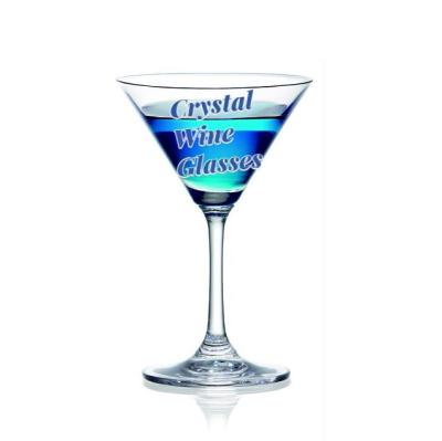 China New Cheap Classic/Postmodern Eco-friendly Personalized Crystal Wine Glasses for sale