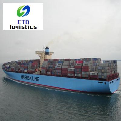 China China Textile / Bicycle / Sewing Machine Sea Freight To UK Sea CTD Charge Rate for sale