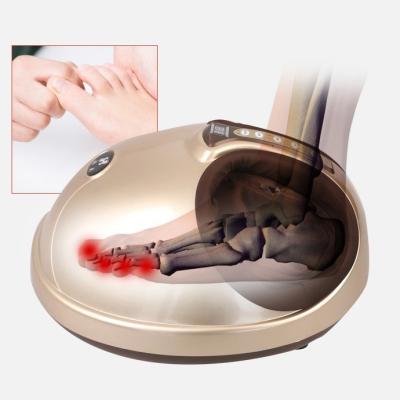 China Infrared Foot Physiotherapy Foot Massager Machine With Shiatsu Rolling Heater Acupuncture Foot Massager Machine for sale