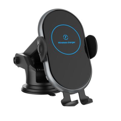 China Mobile Phone Charging Wholesale Magnetic Wireless Smart Wireless Charger Mount Sensor Qi Wireless Charger CAR Holder Wholesale CAR Wireless Holder for sale