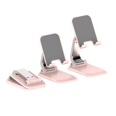 China Newcomer Adjustable Foldable Phone Desk Stand Phone Holder Desktop Fully Foldable Portable Adjustable Mobile Phone Holder for sale