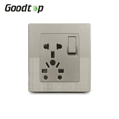 China Security and Fashion Goodtop 2021A4 5 in 1 Wall Switch and Sockets for sale