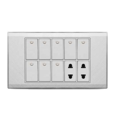 China Security and Fashion Goodtop 2021S1 8+2 Wall Switches and Sockets for sale