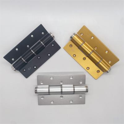 China Industrial adjustable aluminum alloy door close hydraulic buffer hinge with damping function hinge for sale