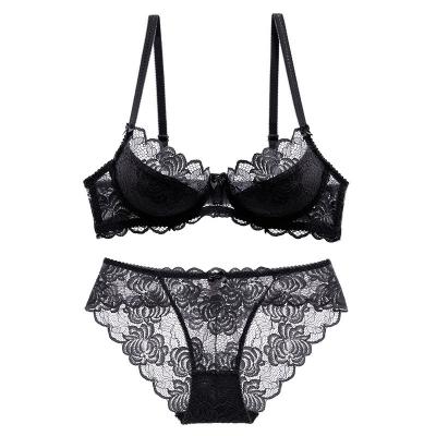 China Sexy One-Piece Printing Bra Fantasy Panties Set Ladies Underwear Sexy Bra Set Design Women Bra Underwear New for sale