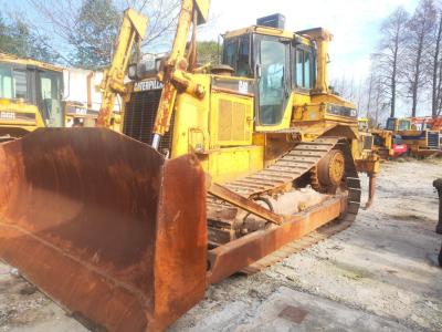 China De goede Bulldozer D7r van Caterpillar van de Voorwaarden Tweede Hand Bulldozer Gebruikte met Schulpzaag Te koop