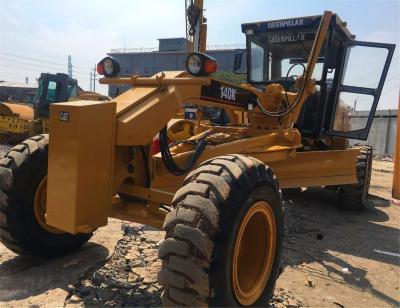 China Second Hand  Cat 140k Motor Grader Caterpillar 140m Motor Grader C7 Engine Model for sale