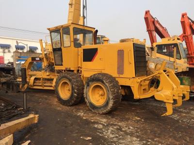 China Graduador usado amarillo del motor de Cat Grader Caterpillar 140g con los recambios libres en venta