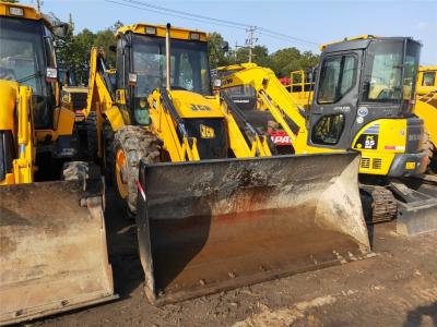 Китай Очень хорошим затяжелитель используемый обслуживанием Jcb Backhoe 4cx разрядка 8 тонн передняя продается