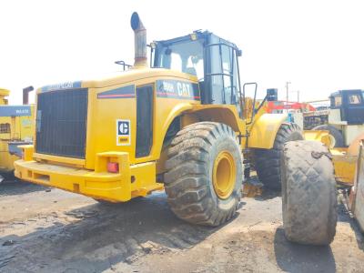 Cina Caricatore di seconda mano della ruota del Giappone Caterpillar 23ton 966h in buone condizioni per la liquidazione, Cat Front Loader usata 962g 966D 966e 966g 966h 973 973D 980g sulla vendita in vendita