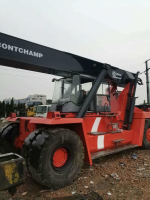 China apilador usado carretilla elevadora Drd450 del alcance de Kalmar de la mano 45ton segundo de motor diesel en venta