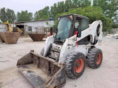 China Second Hand Skid Steer Loader Original Bobcat S300 Mini Front Loader for sale